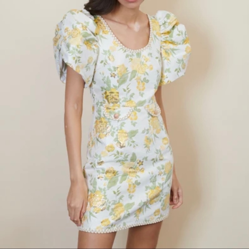 Sister Jane Serena Jacquard Mini Dress